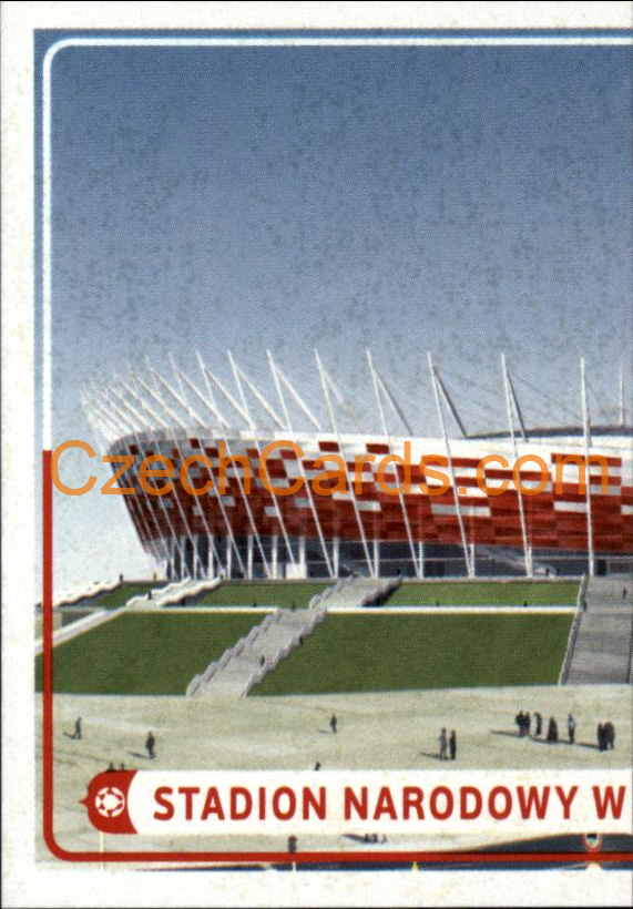 Stadion Narodowy w Warszawie 2012 Panini EURO sticker #14