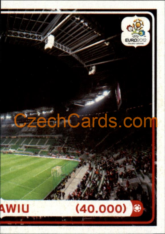 Stadion we Wrocławiu 2012 Panini EURO sticker #17