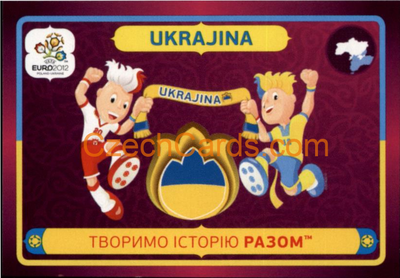Творимо історію разом 2012 Panini EURO sticker #42