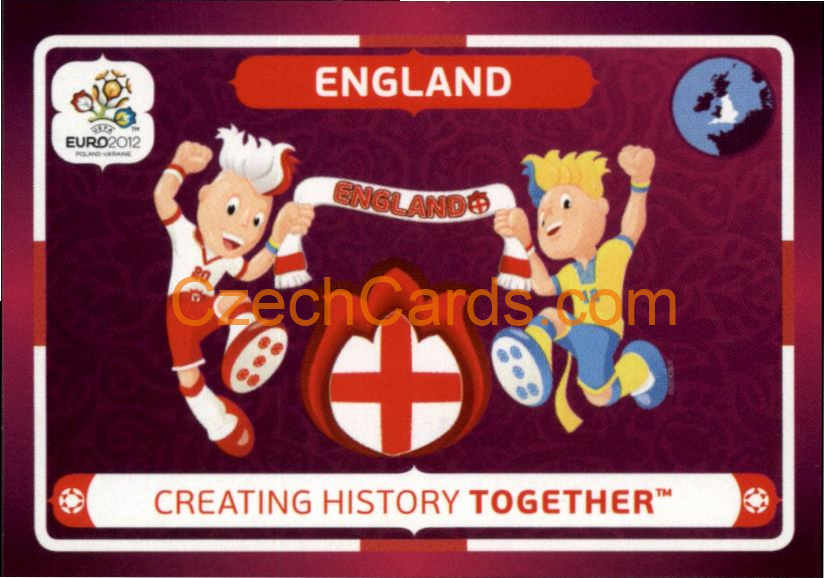 Creating History Together 2012 Panini EURO sticker #45