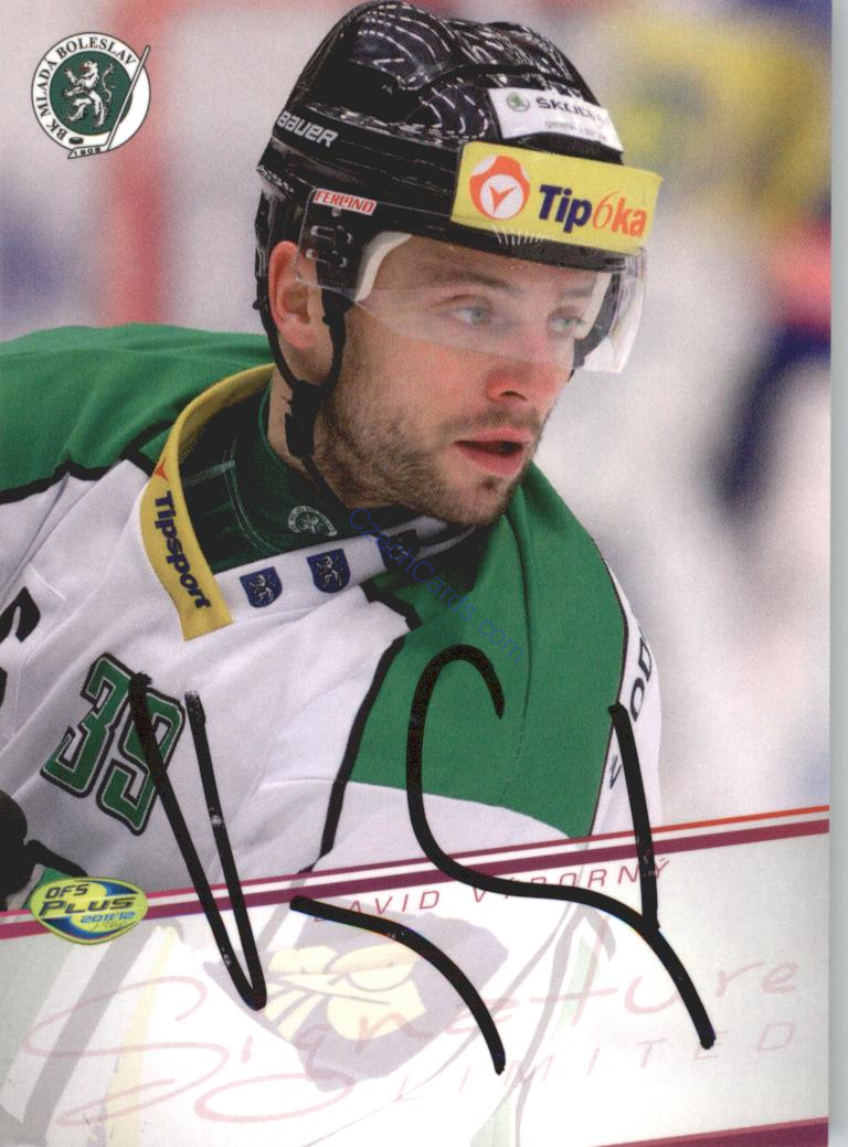 David Výborný OFS 2011-12 Signature Black #sign36