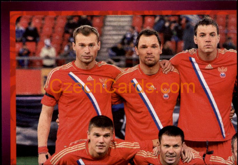 Team - Rossija 2012 Panini EURO sticker #109