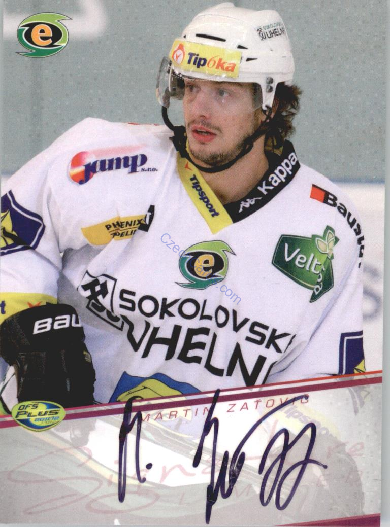 Martin Zaťovič OFS 2011-12 Signature Black #sign42