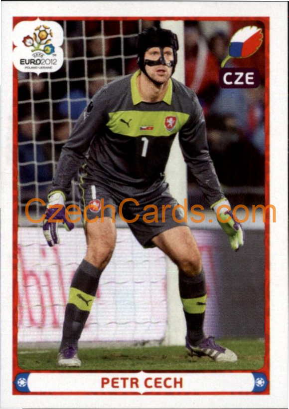 Petr Cech 2012 Panini EURO sticker #162
