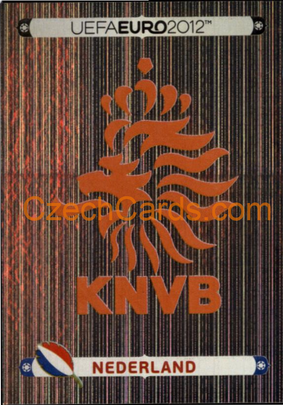 Badge - Nederland 2012 Panini EURO sticker #166