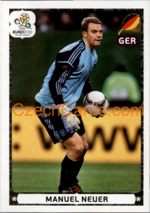 Manuel Neuer 2012 Panini EURO sticker #249