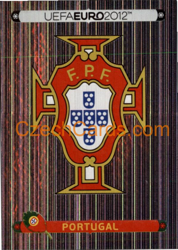 Badge - Portugal 2012 Panini EURO sticker #253