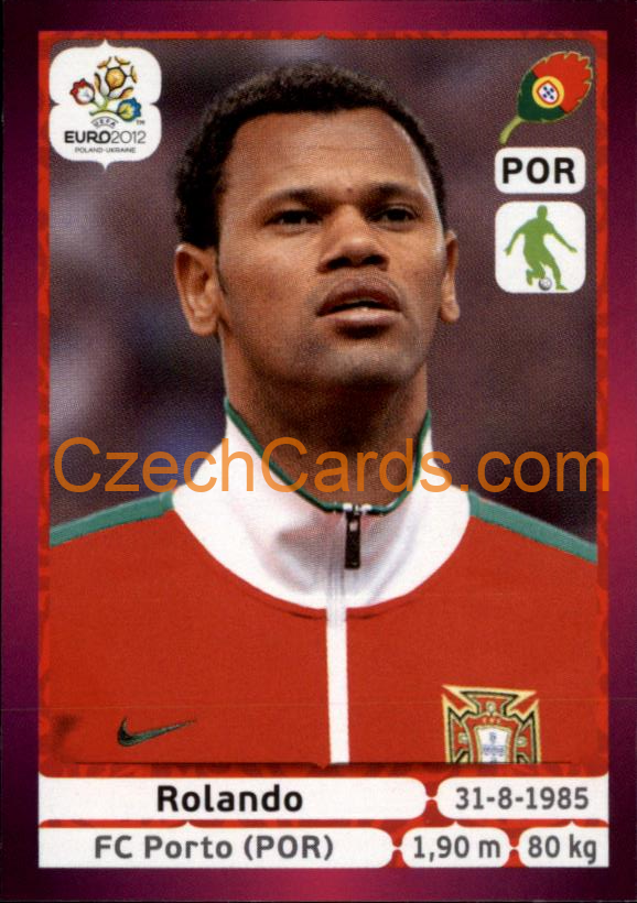 Rolando 2012 Panini EURO sticker #264