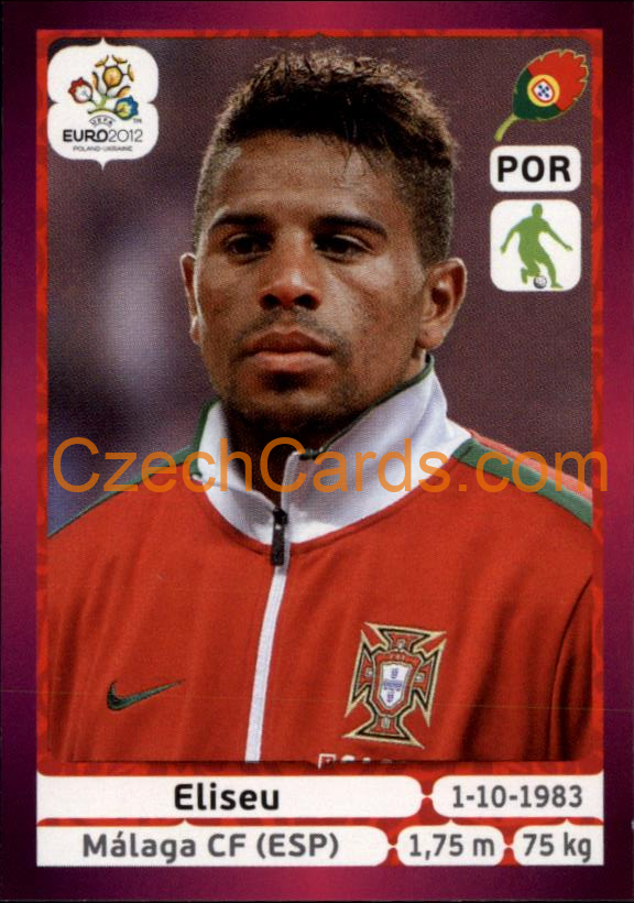 Eliseu 2012 Panini EURO sticker #265
