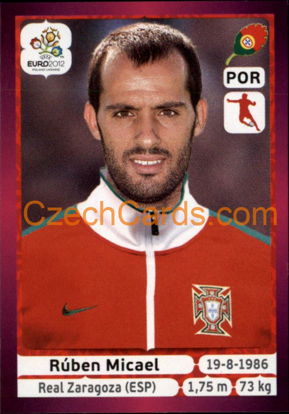 Rúben Micael 2012 Panini EURO sticker #271