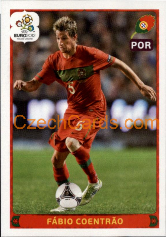 Fábio Coentrão 2012 Panini EURO sticker #278