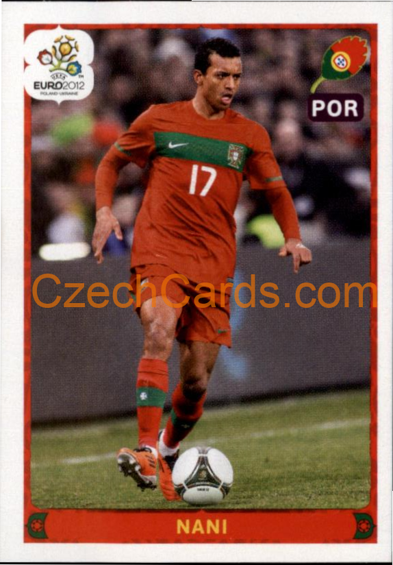 Nani 2012 Panini EURO sticker #279