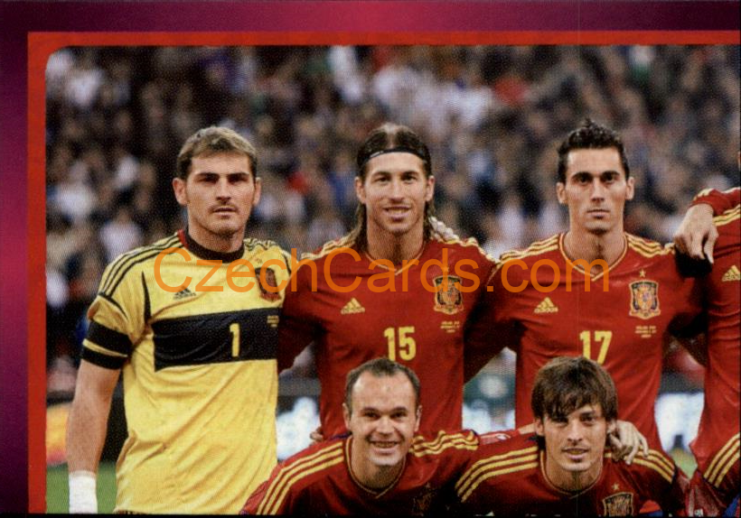 Team - España 2012 Panini EURO sticker #283