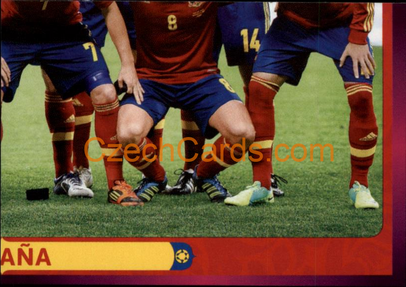 Team - España 2012 Panini EURO sticker #286