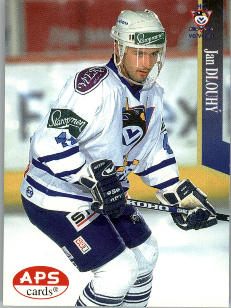 Jan Dlouhý APS 97/98 hokejová karta #202