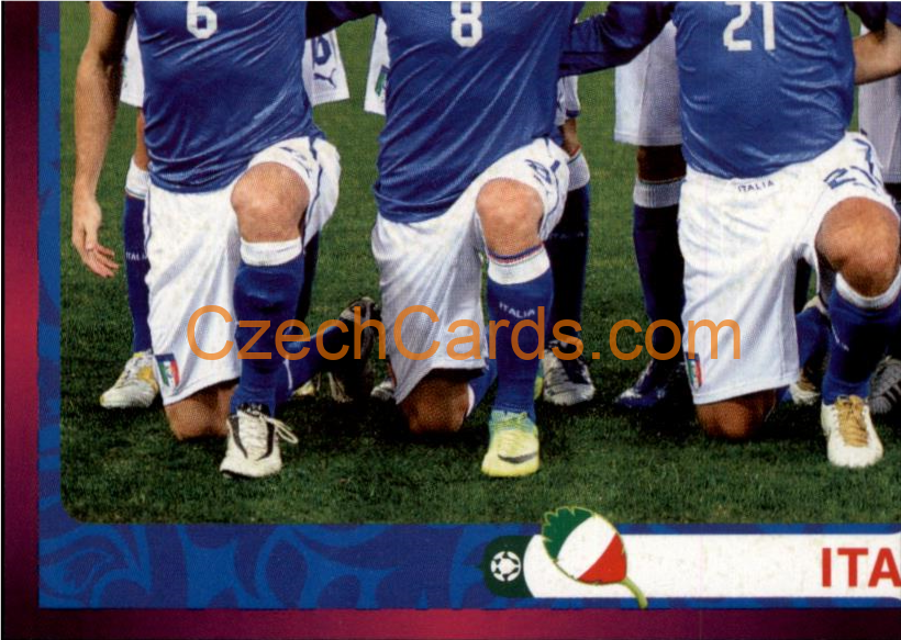 Team - Italia 2012 Panini EURO sticker #314