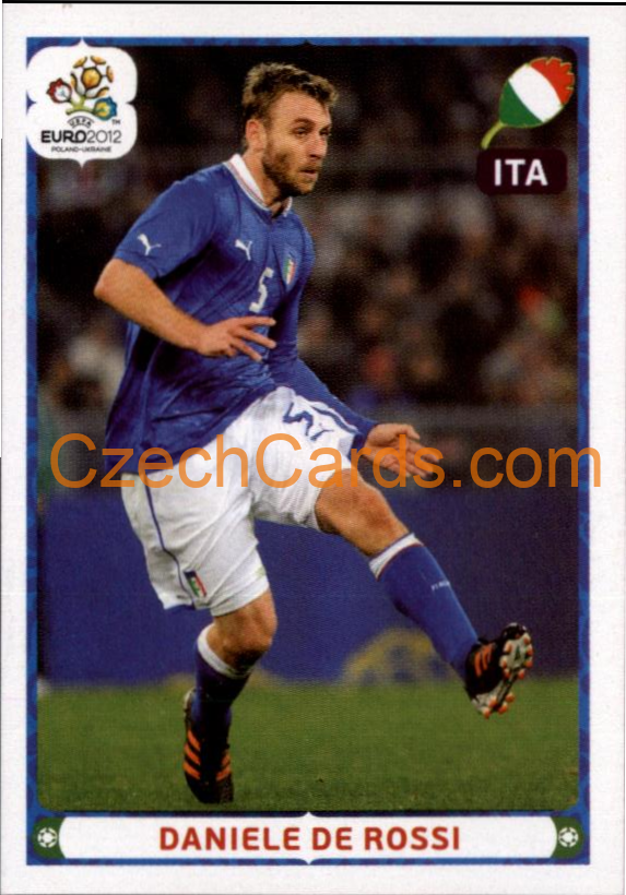 Daniele De Rossi 2012 Panini EURO sticker #337