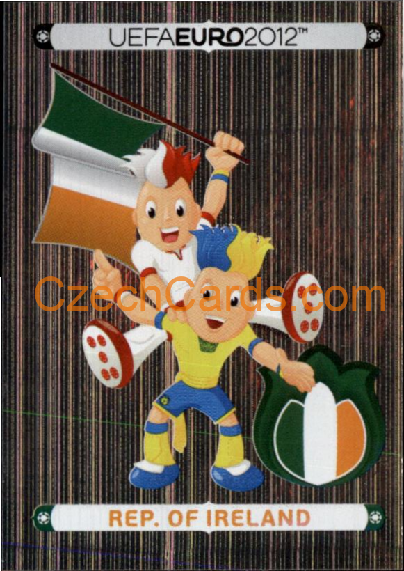 Official Mascot - Rep. of Ireland 2012 Panini EURO sticker #339