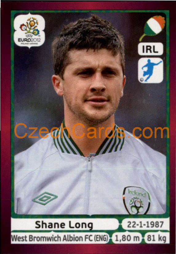 Shane Long 2012 Panini EURO sticker #360