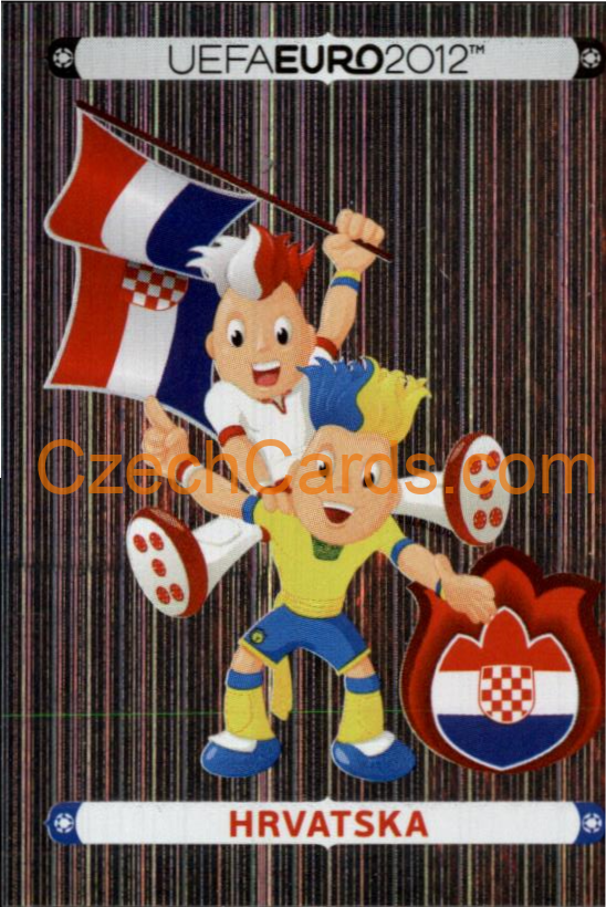 Official Mascot - Hrvatska 2012 Panini EURO sticker #368