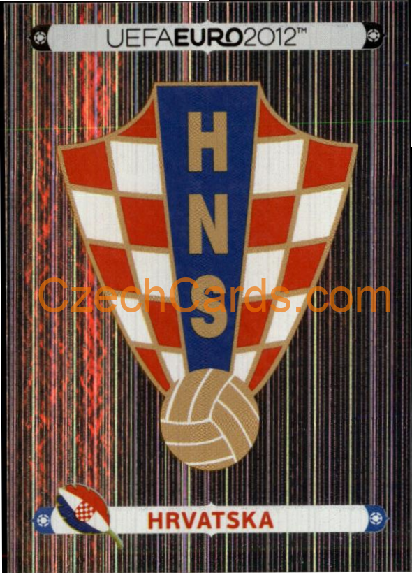 Badge - Hrvatska 2012 Panini EURO sticker #369