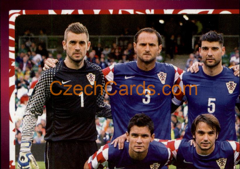 Team - Hrvatska 2012 Panini EURO sticker #370