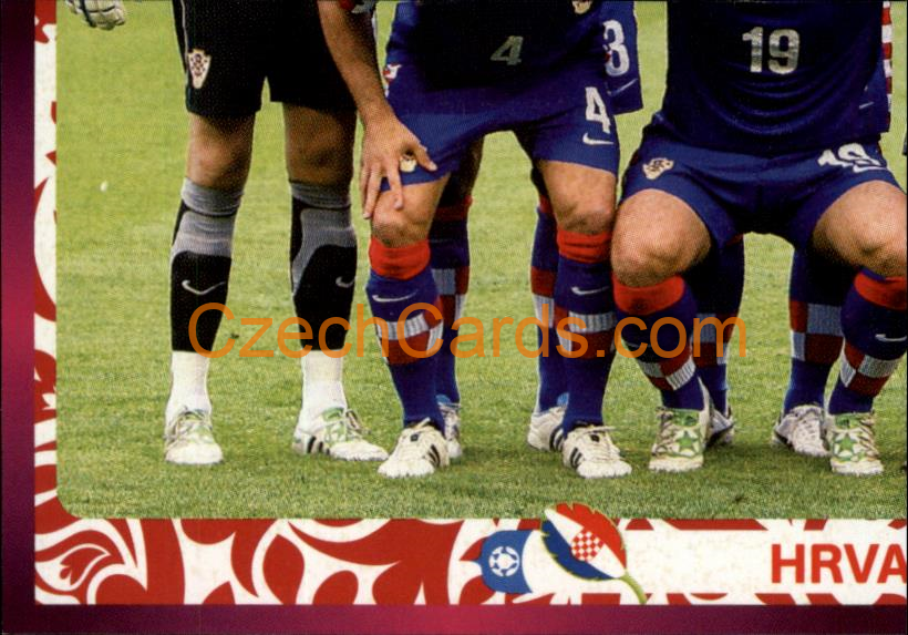 Team - Hrvatska 2012 Panini EURO sticker #372