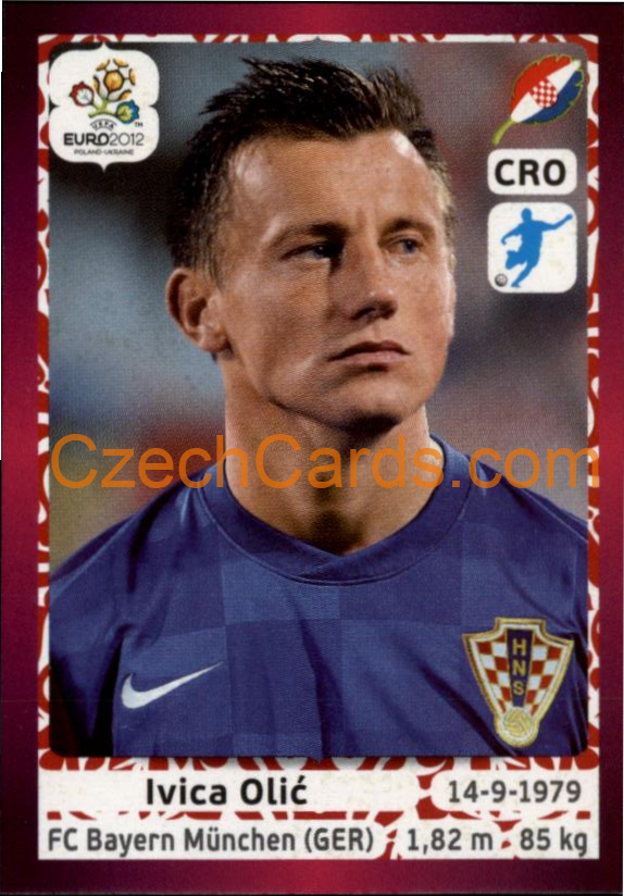Ivica Olić 2012 Panini EURO sticker #392