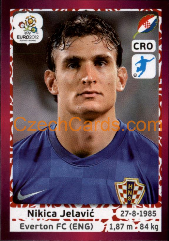 Nikica Jelavić 2012 Panini EURO sticker #393
