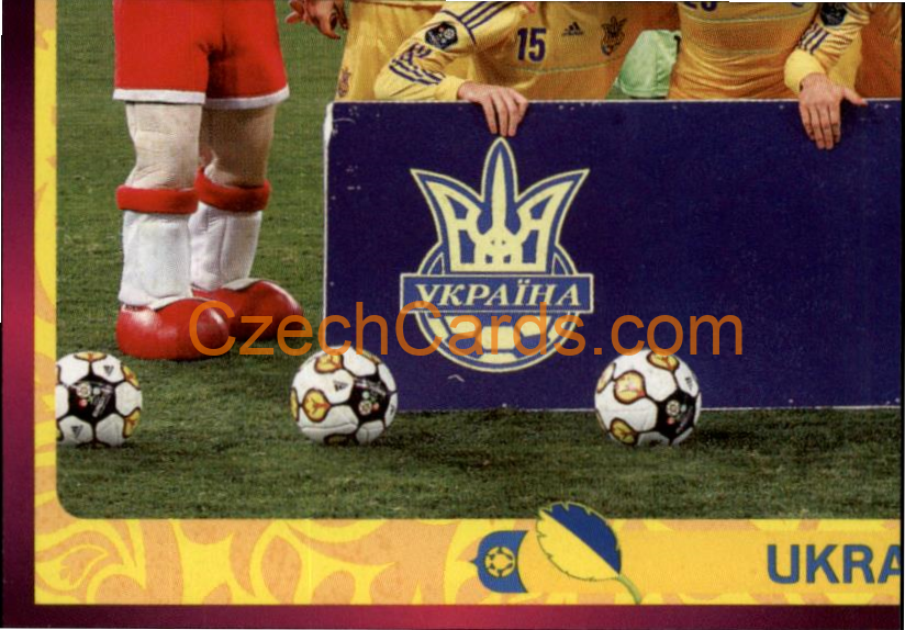 Team - Ukrajina 2012 Panini EURO sticker #401