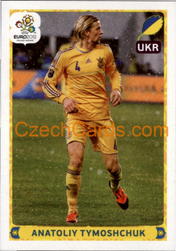 Anatoliy Tymoshchuk 2012 Panini EURO sticker #424