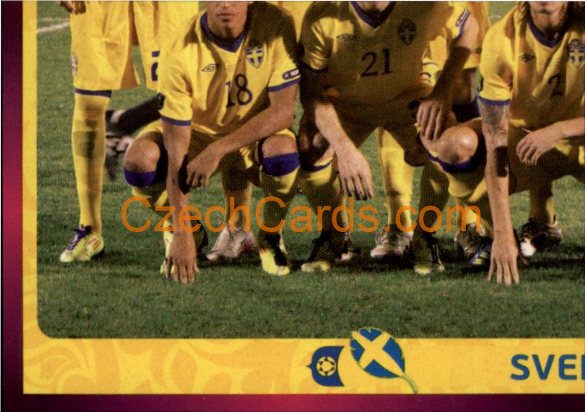 Team - Sverige 2012 Panini EURO sticker #430