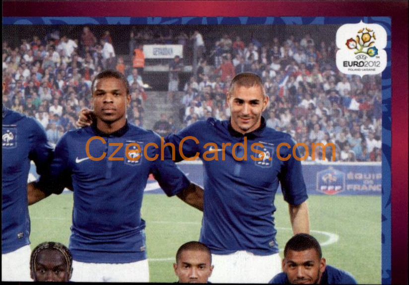 Team - France 2012 Panini EURO sticker #458