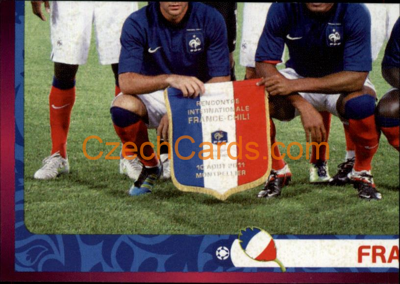 Team - France 2012 Panini EURO sticker #459