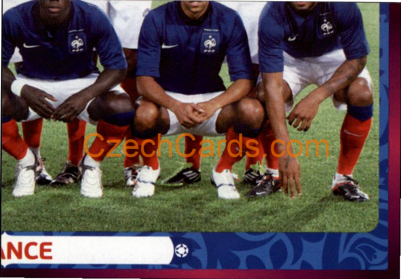 Team - France 2012 Panini EURO sticker #460