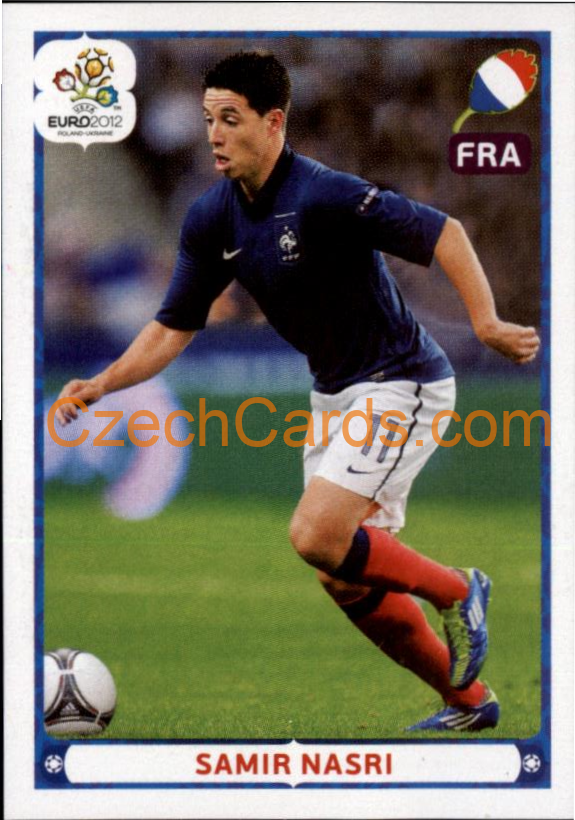 Samir Nasri 2012 Panini EURO sticker #482