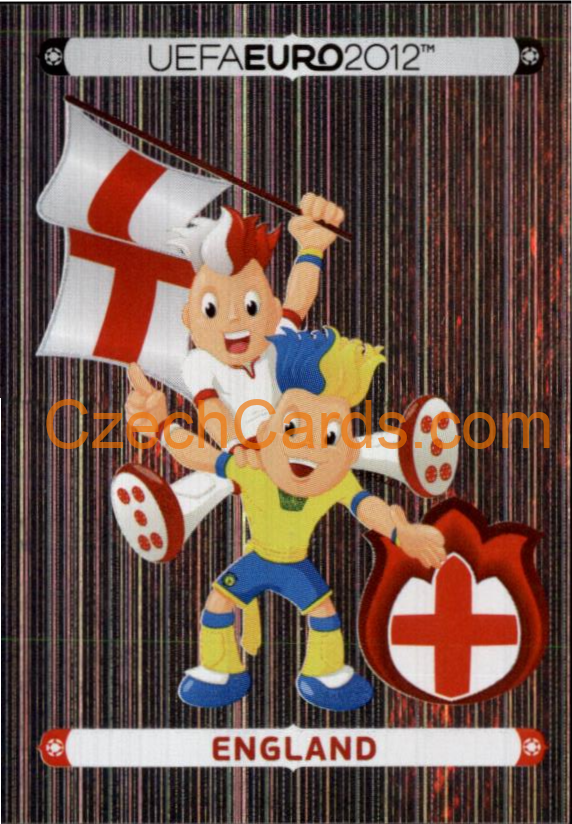 Official Mascot - England 2012 Panini EURO sticker #484
