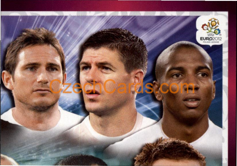 Team - England 2012 Panini EURO sticker #487