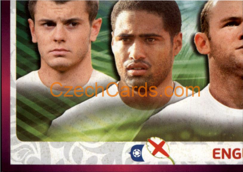 Team - England 2012 Panini EURO sticker #488