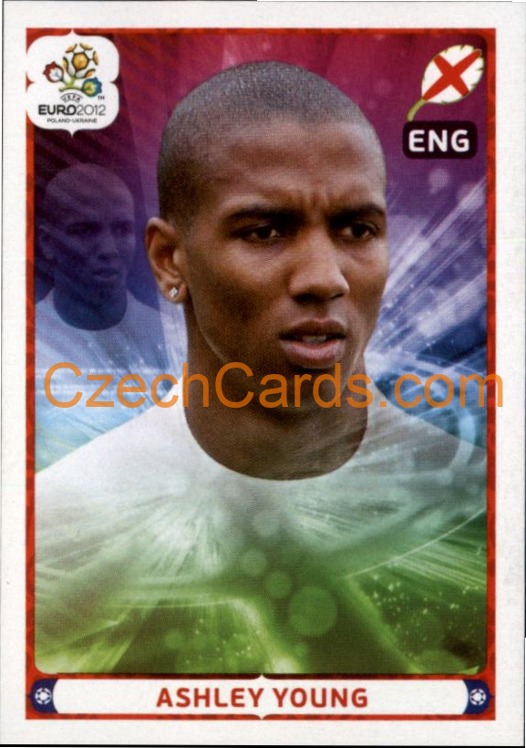 Ashley Young 2012 Panini EURO sticker #511