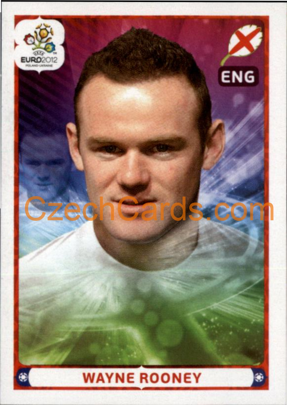 Wayne Rooney 2012 Panini EURO sticker #512