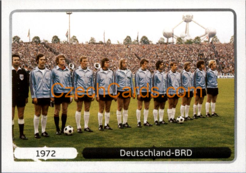 1972 Deutschland-BRD 2012 Panini EURO sticker #519