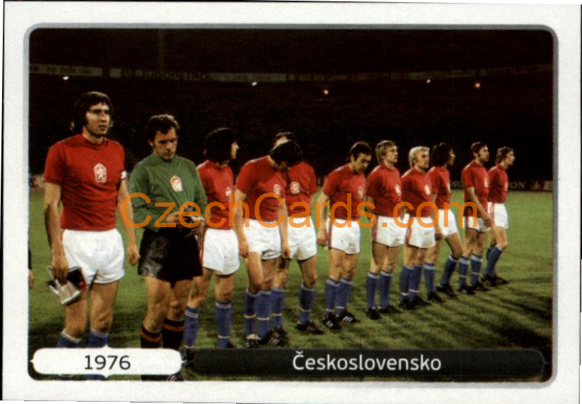 1976 Československo 2012 Panini EURO sticker #521