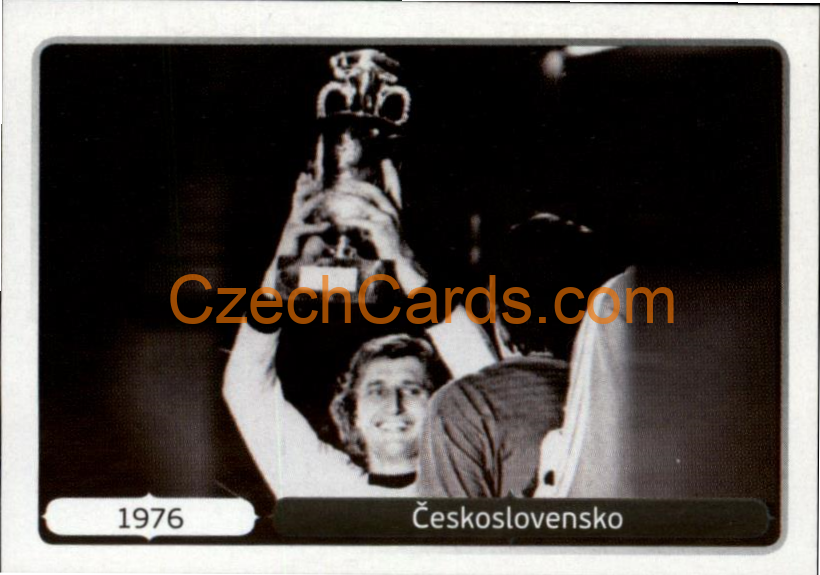 1976 Československo 2012 Panini EURO sticker #522