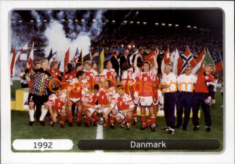 1992 Danmark 2012 Panini EURO sticker #530