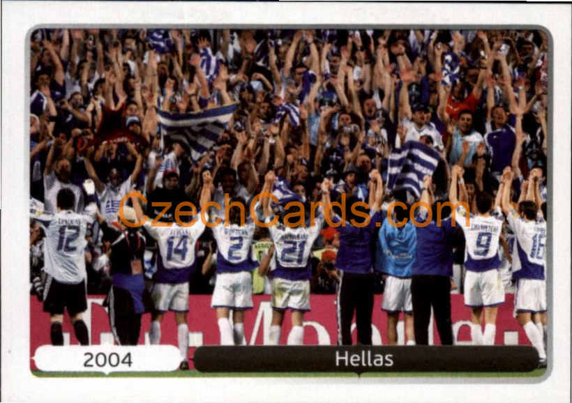 2004 Hellas 2012 Panini EURO sticker #535