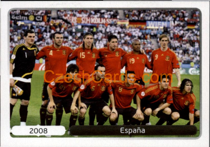 2008 España 2012 Panini EURO sticker #537