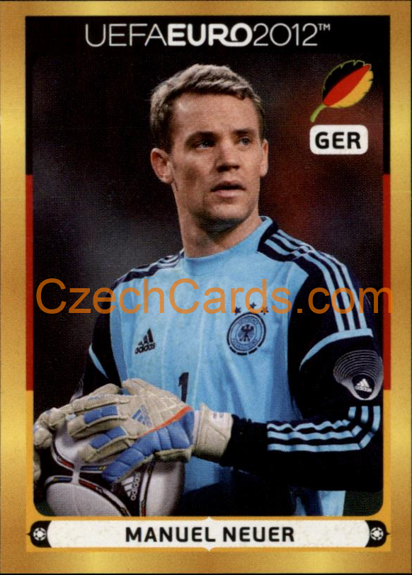 Manuel Neuer 2012 Panini EURO sticker #D1