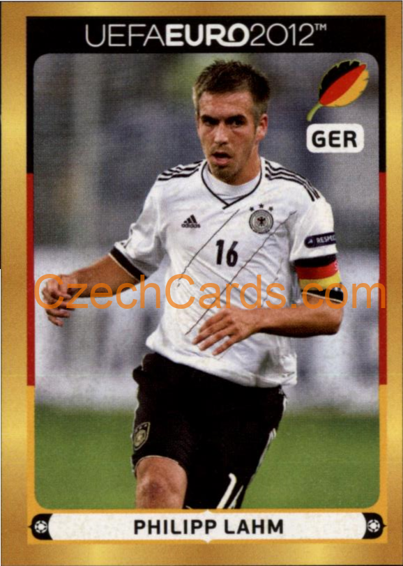 Philipp Lahm 2012 Panini EURO sticker #D2