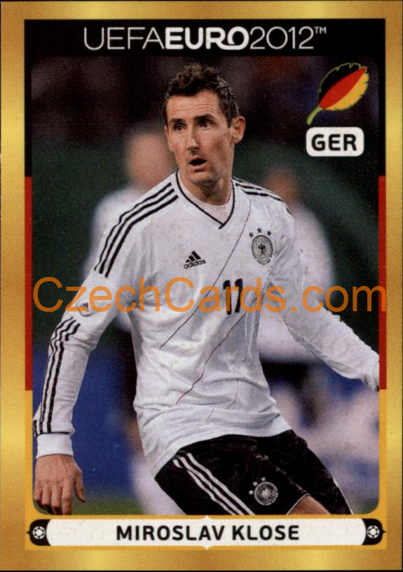 Miroslav Klose 2012 Panini EURO sticker #D3